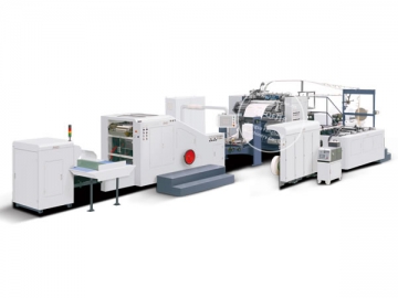 Machines de fabrication de sacs en papier <small>(alimentateur à rouleaux)</small>